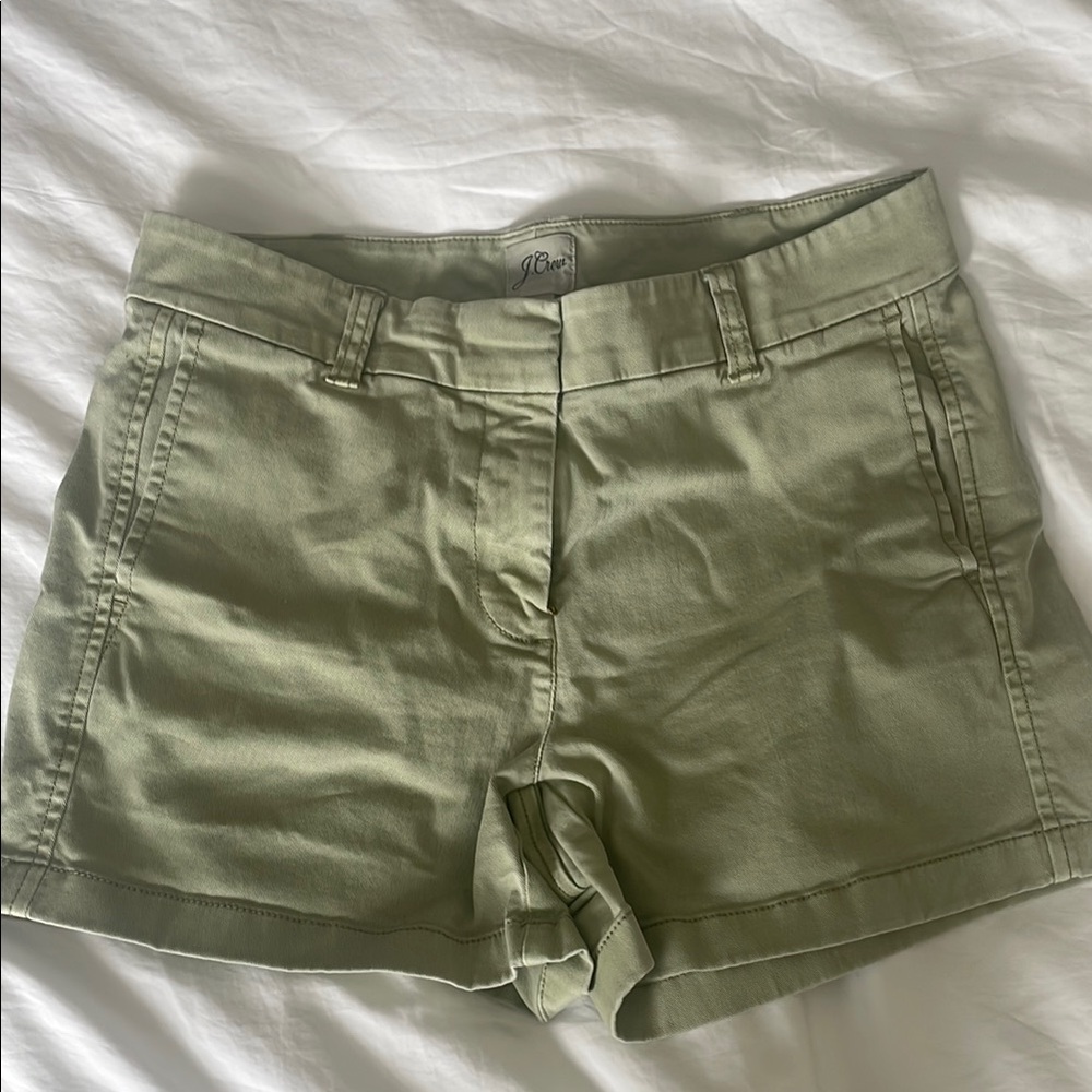 J. Crew Green Shorts